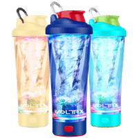 Electric protein shaker bottle (black) – VOLTRX - FOR THE KEEN FITNESS  ENTHUSIAST!