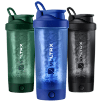 Electric protein shaker bottle (black) – VOLTRX - FOR THE KEEN FITNESS  ENTHUSIAST!